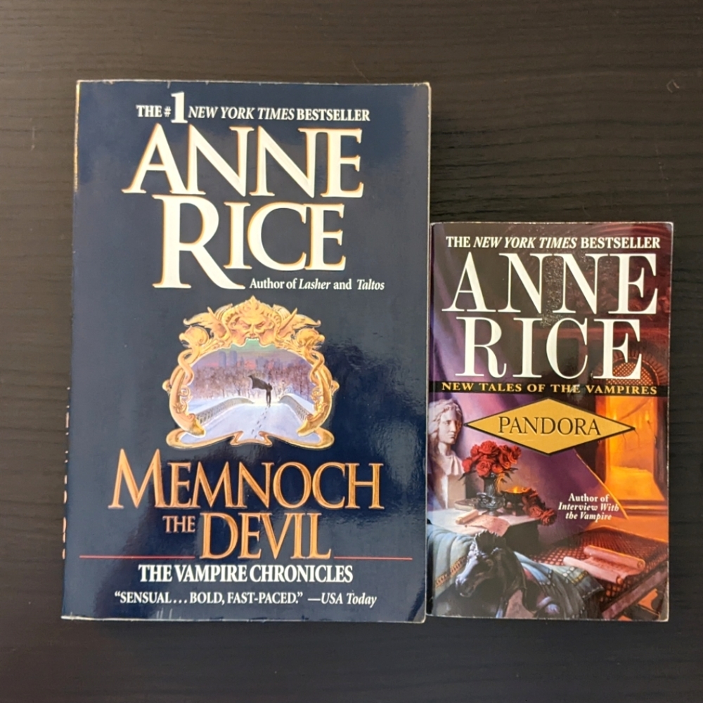 Anne Rice Book Set 3